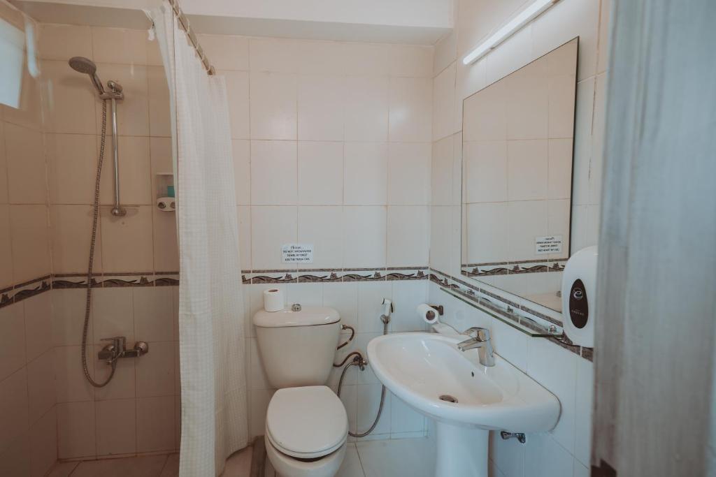 Koupelna v ubytování Nomads Hotel Petra