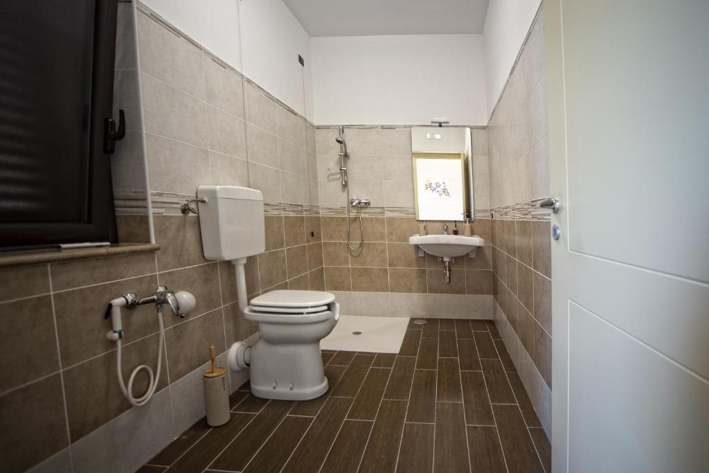 Kúpeľňa v ubytovaní B&B MALVETUM