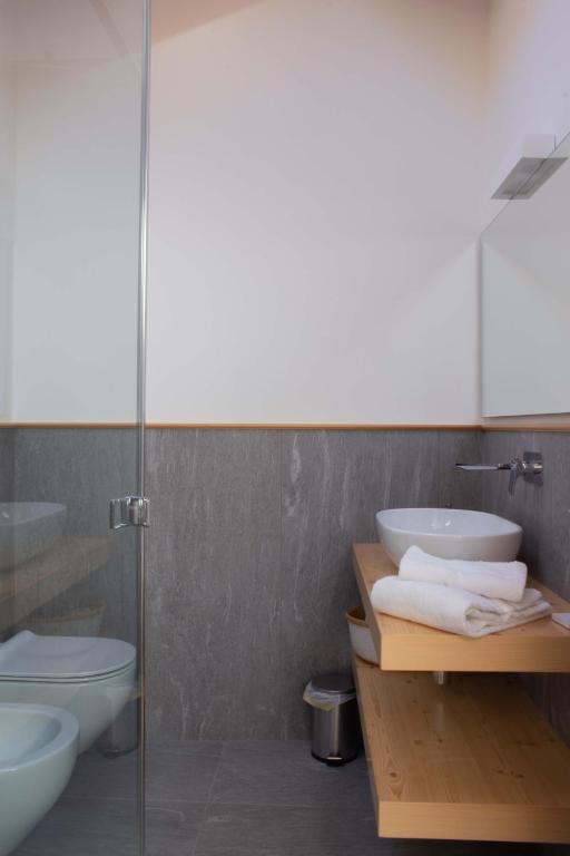 Koupelna v ubytování B&B Villa Cavallier
