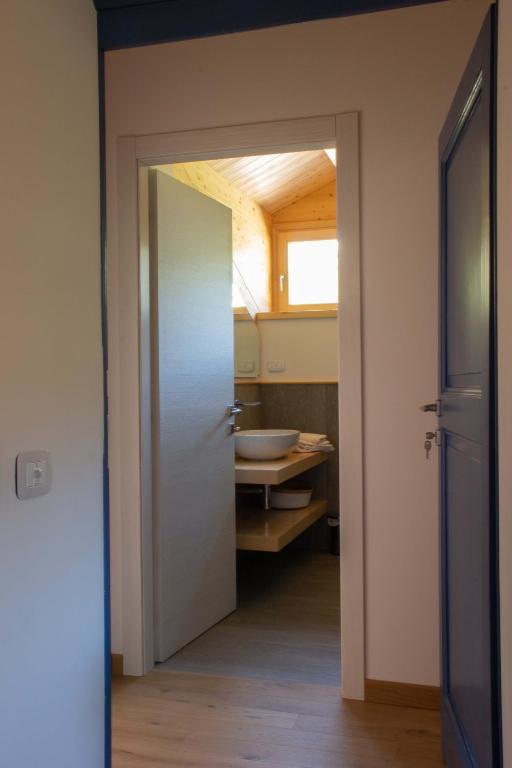 Koupelna v ubytování B&B Villa Cavallier