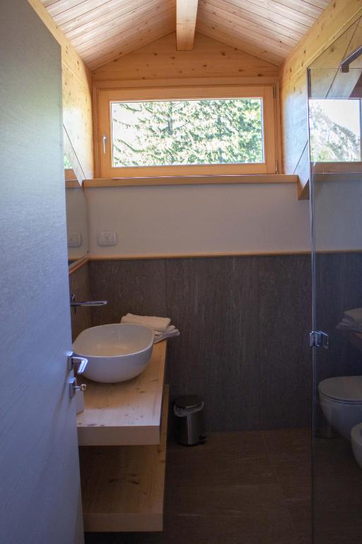 Koupelna v ubytování B&B Villa Cavallier