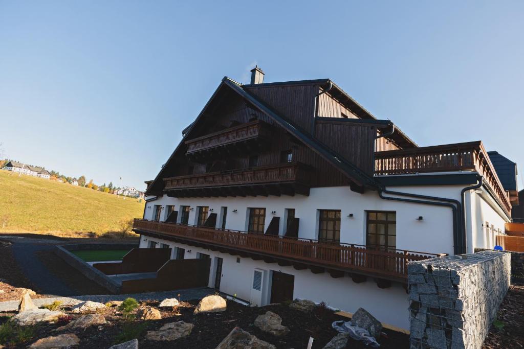 Budova, kde se apartmán nachází
