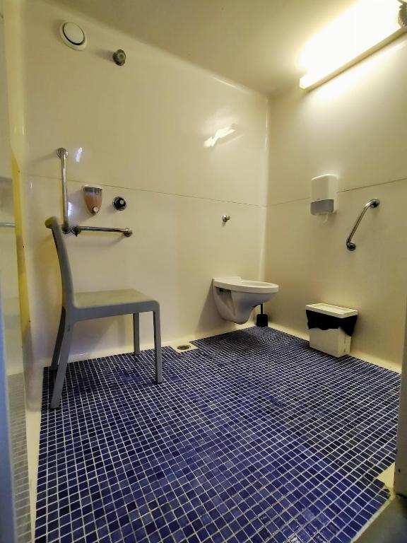 Koupelna v ubytování HOTEL THANIA