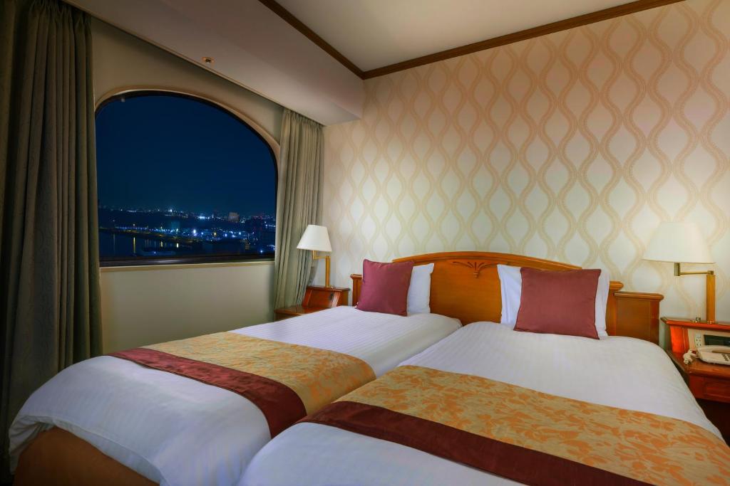 Hotel Plaza Kobe - 好莱坞双床间 - 禁烟