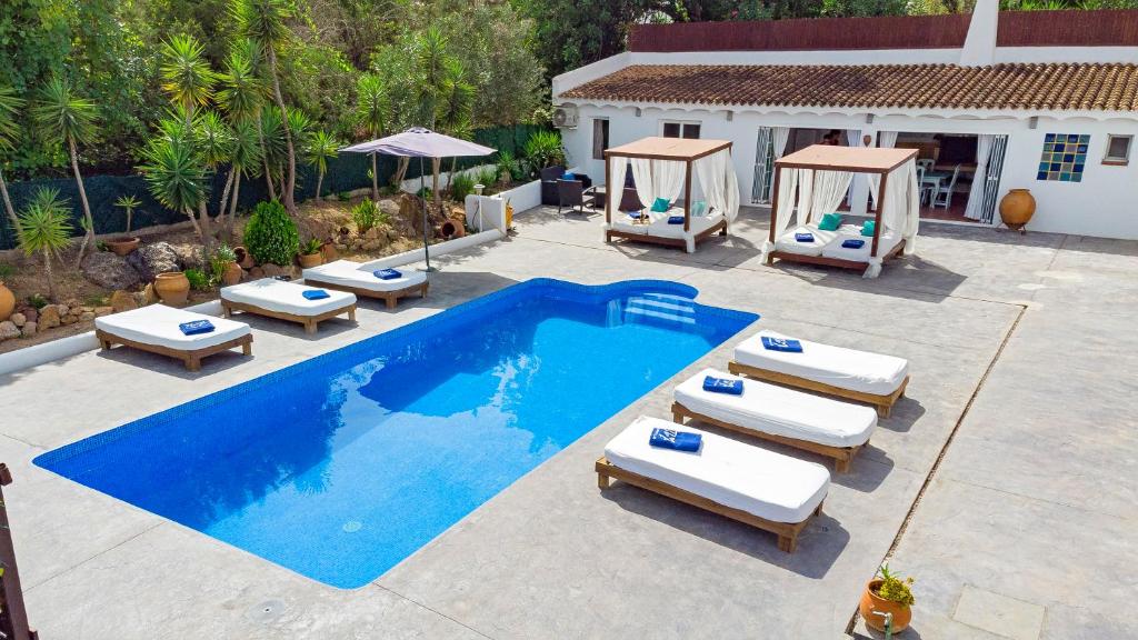 Villa in Ibiza Town with private pool, sleeps 10, Sant Rafael ...