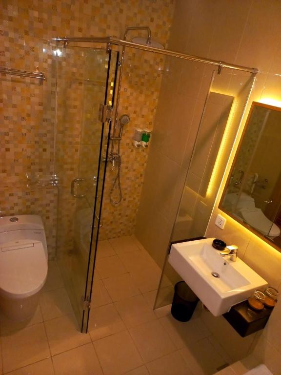 Bagno di UNUMA HOTEL
