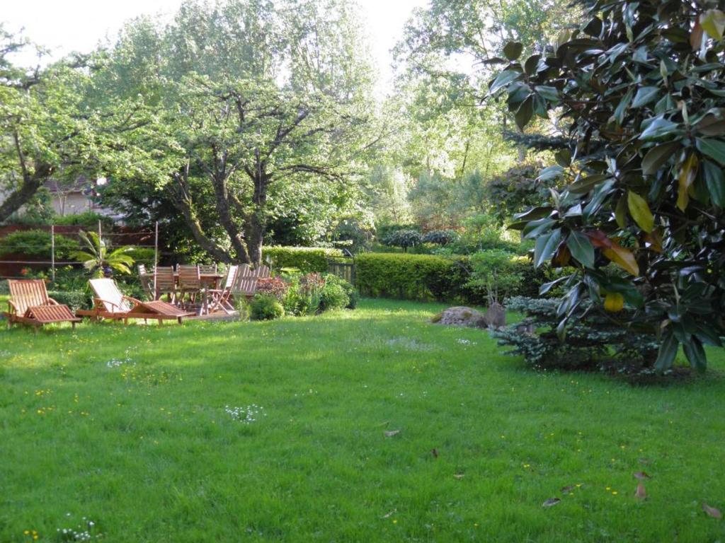 Zahrada ubytování Gîte cosy en bord de rivière avec jardin, proche village médiéval, idéal famille, animaux acceptés - FR-1-489-247