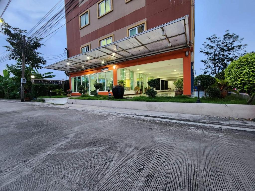 Budova, kde se motel nachází