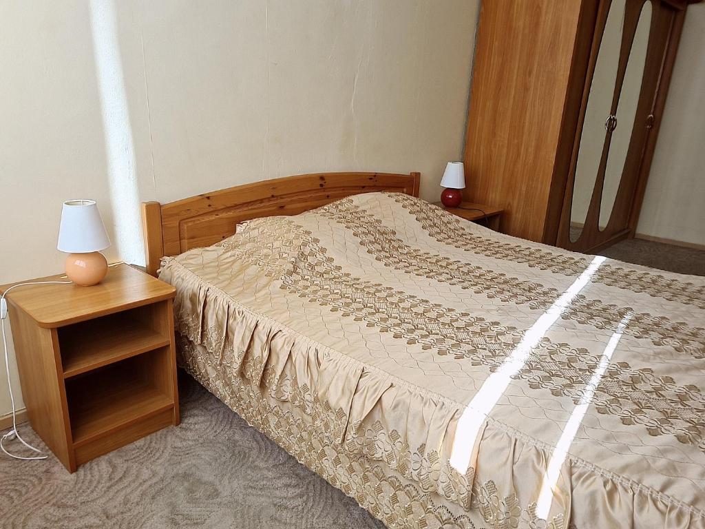Postel nebo postele na pokoji v ubytování Laine guesthouse
