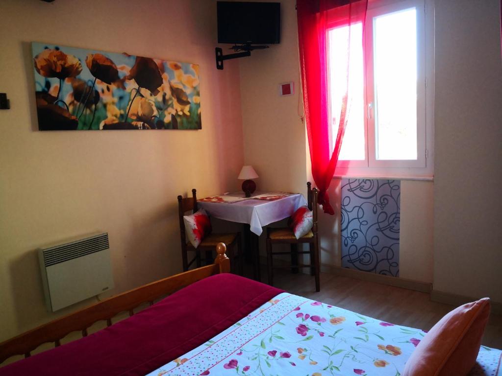 Postel nebo postele na pokoji v ubytování Hotel Ô Fil de L'ô