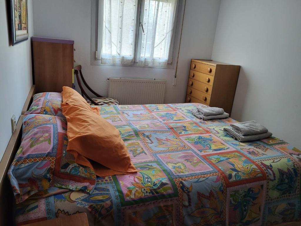 Postel nebo postele na pokoji v ubytování Habitación privada