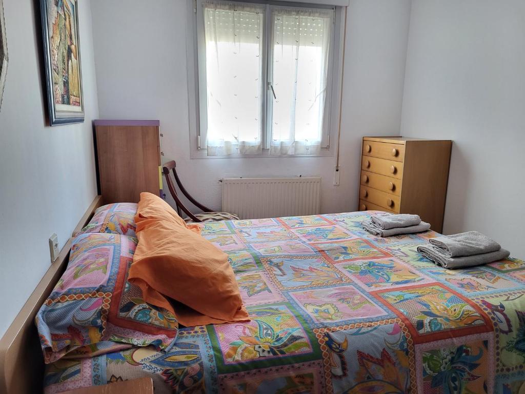 Postel nebo postele na pokoji v ubytování Habitación privada