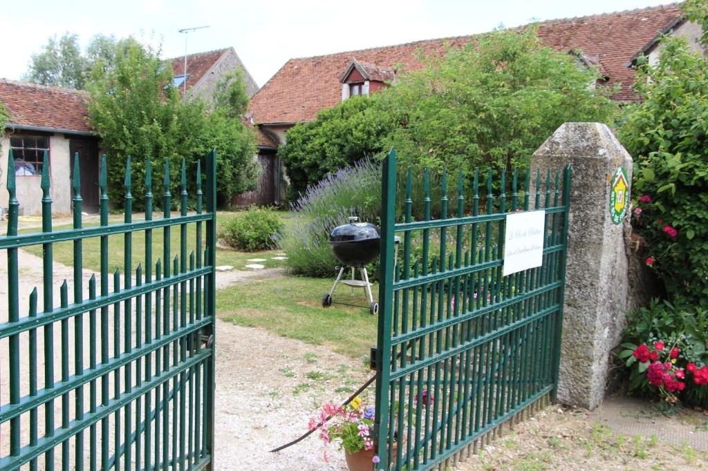 Zahrada ubytování Le Clos de Châtres