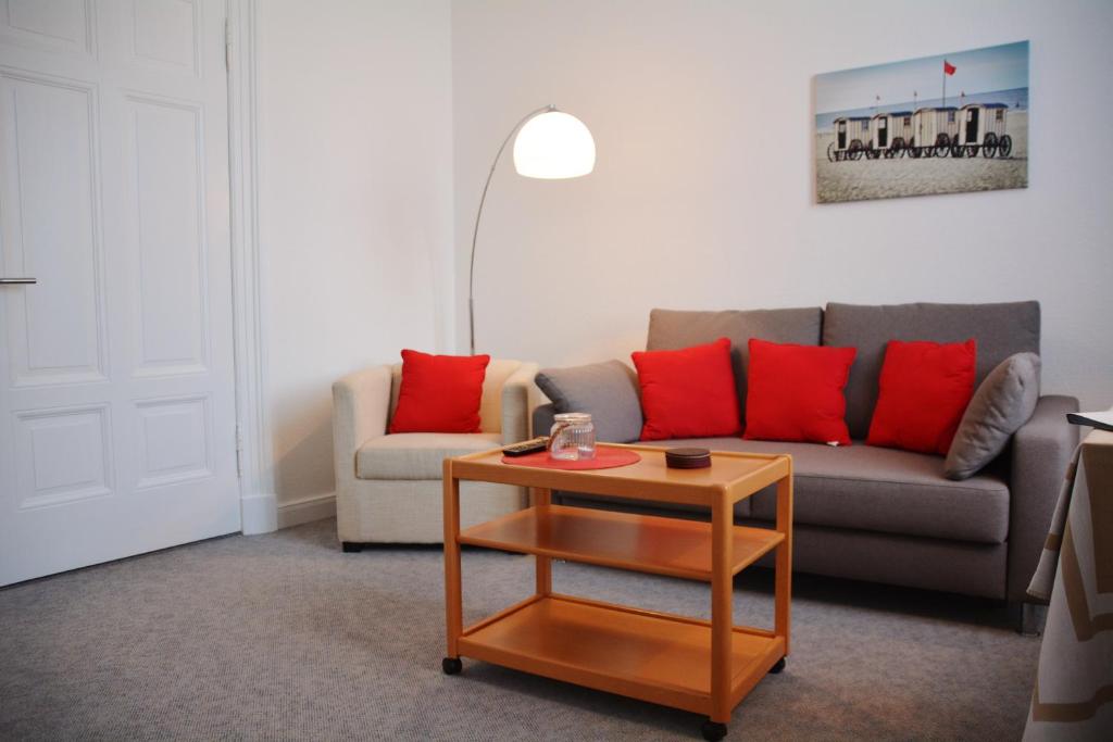 Posezení v ubytování Ferienhaus Pauls Ferienhaus Pauls, Whg 05