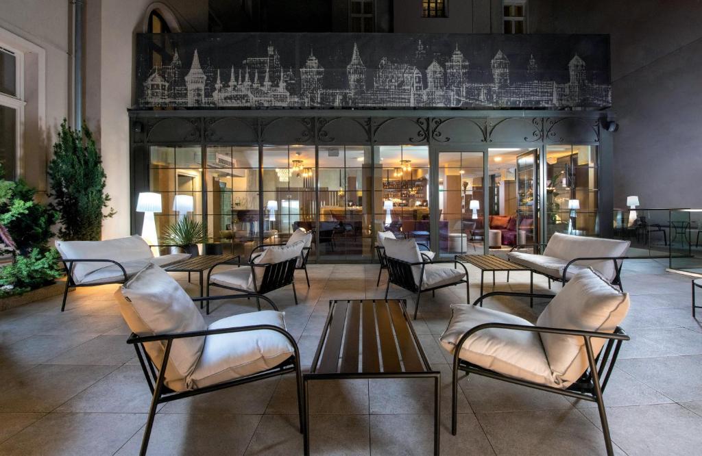 Posedenie v ubytovaní Leonardo Boutique Hotel Krakow Old Town