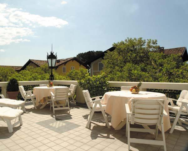 Balkón nebo terasa v ubytování Hotel Villa Erica
