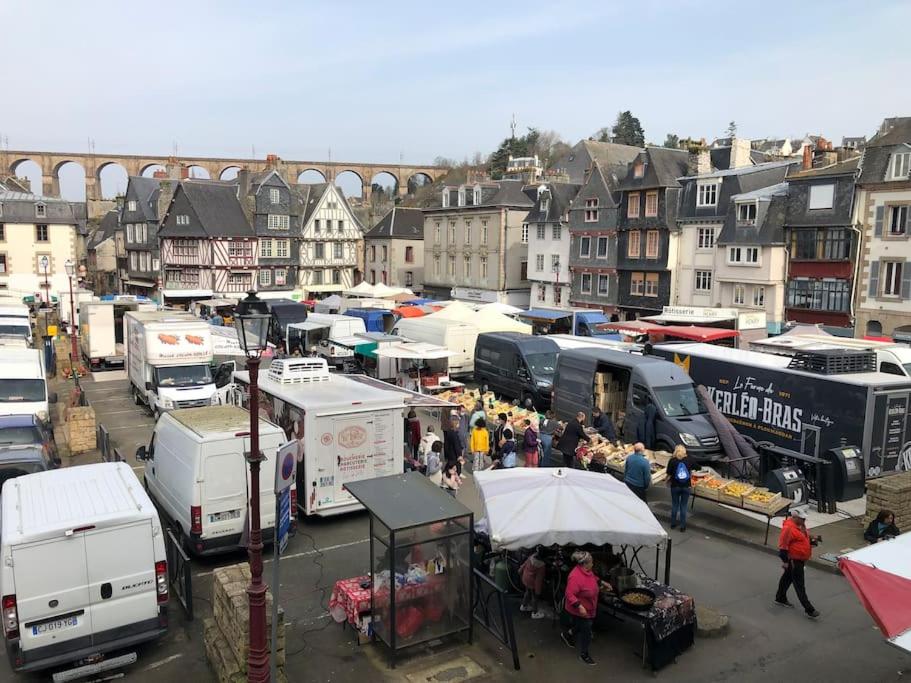 appartements centre historique de morlaix - Apartment Mit Stadtblick