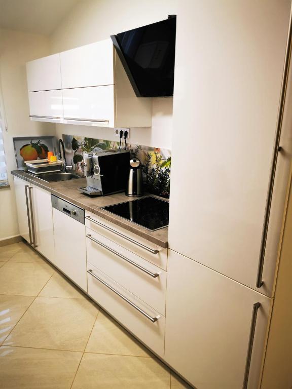 Kuchnia lub aneks kuchenny w obiekcie Apartments Petar Pan