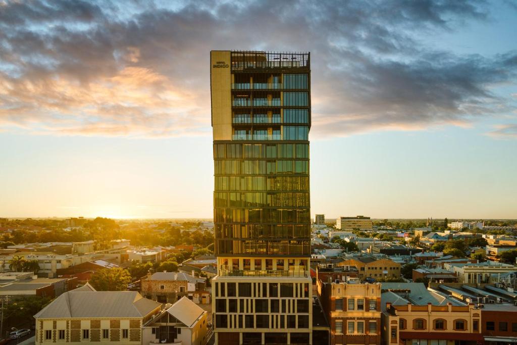 Nespecifikovaný výhled na destinaci Adelaide nebo výhled na město při pohledu z hotelu