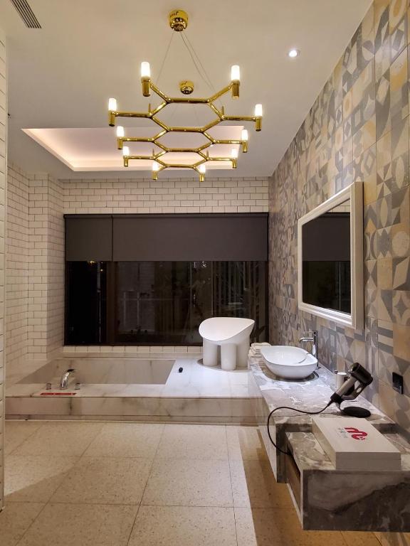 Posezení v ubytování Domo Hotel