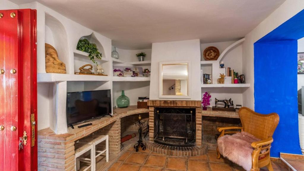 Kuchyň nebo kuchyňský kout v ubytování Casa Mulera Alozaina by Ruralidays