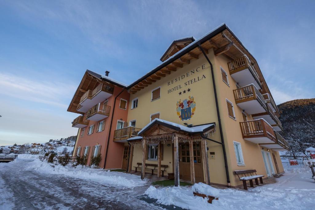 Residence Stella v zimě