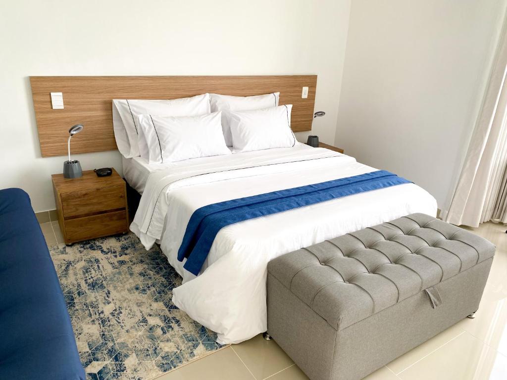Postel nebo postele na pokoji v ubytování Arvum Hotel Boutique
