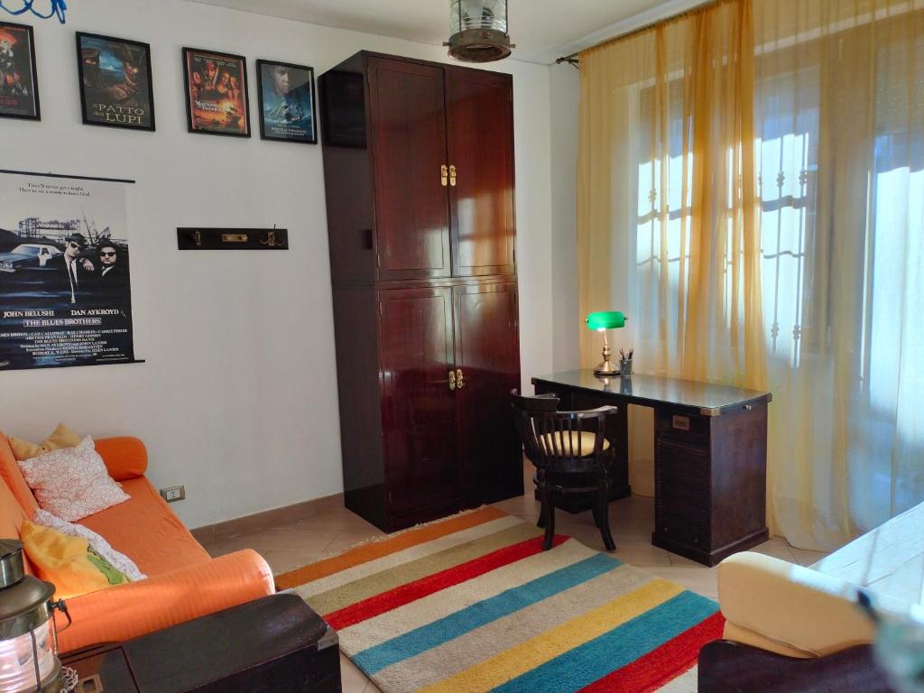 Кровать или кровати в номере Sunnyside Accademia