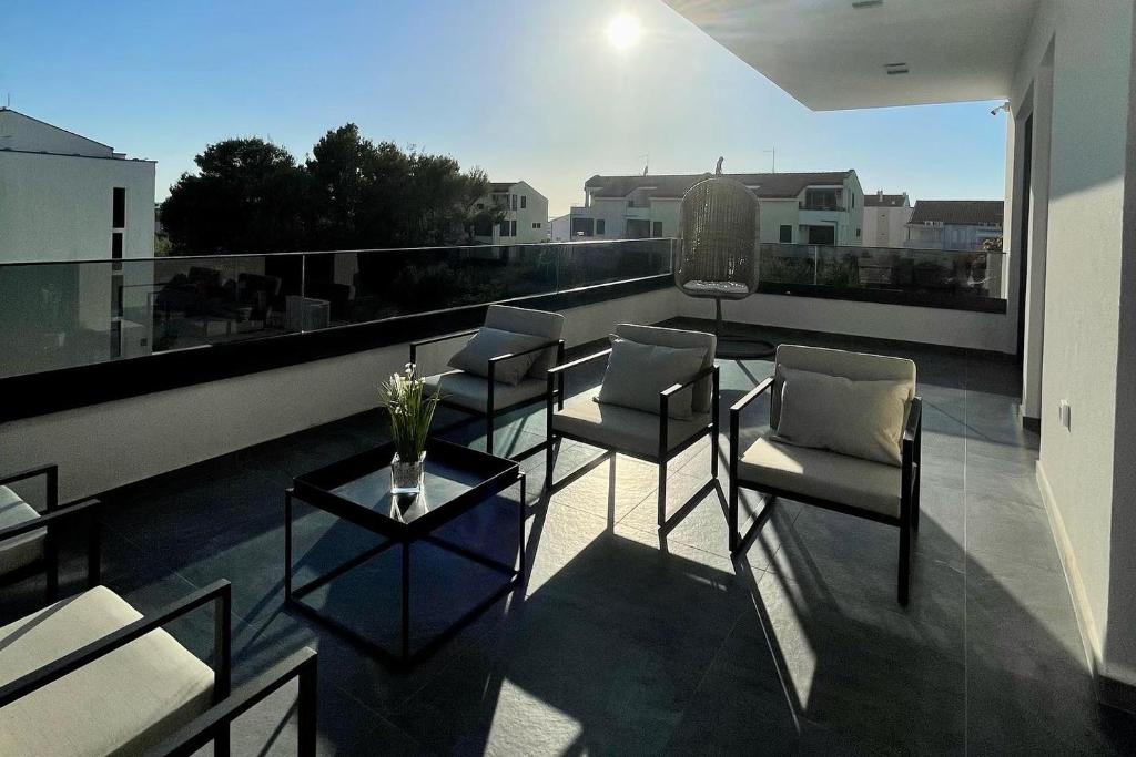 Balkon lub taras w obiekcie Villa Mila