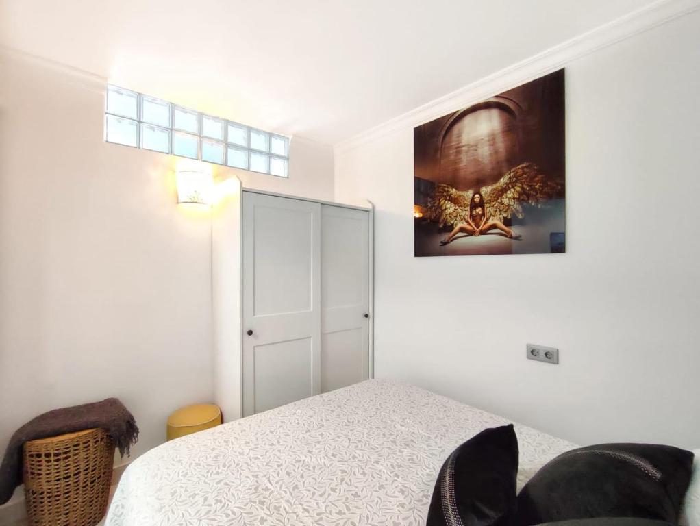 Posteľ alebo postele v izbe v ubytovaní Sea view Nice apartament in Ocean View