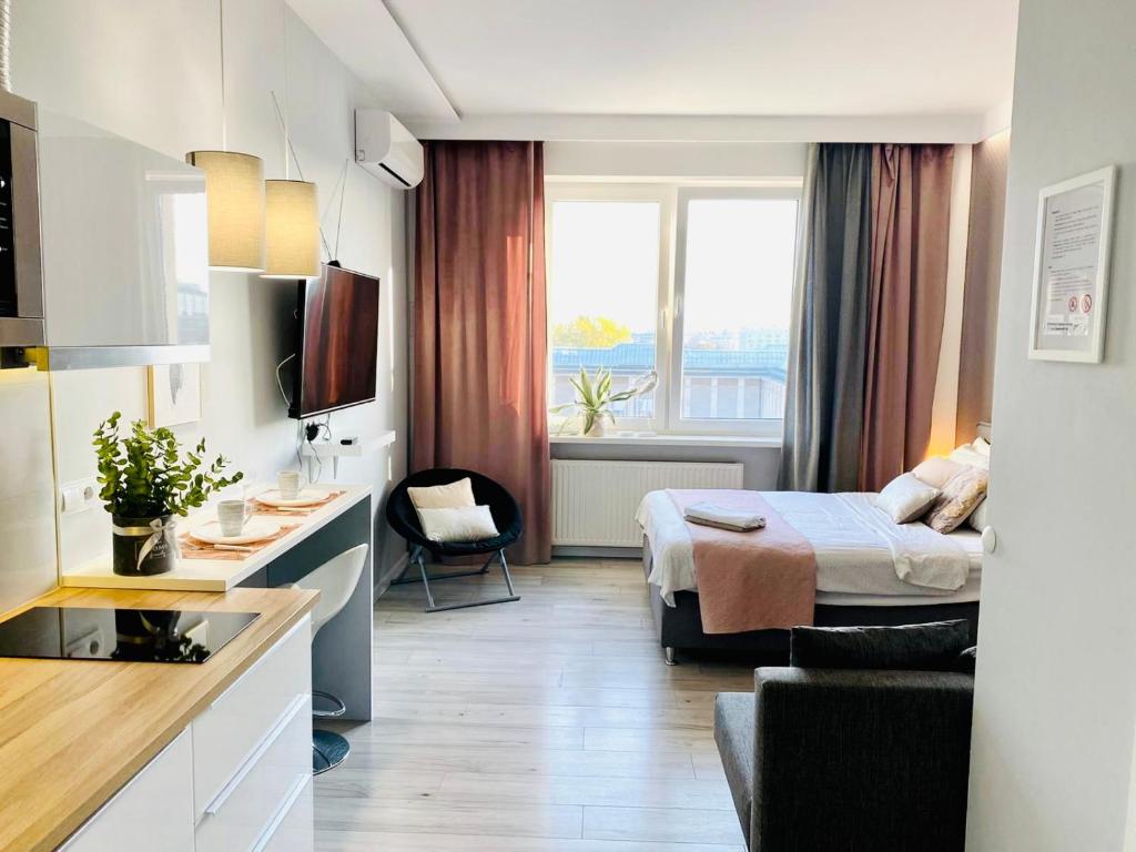 Posedenie v ubytovaní Exclusive Apartments Smolna