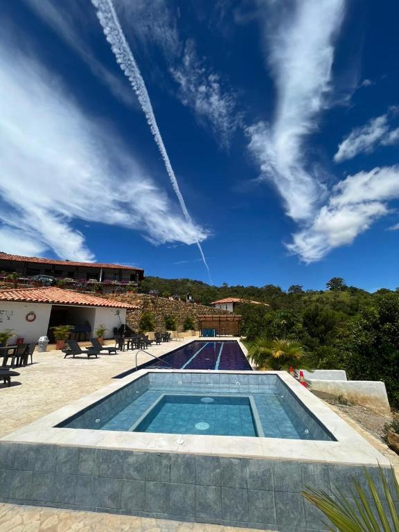 Bazén v ubytování Hotel AMANEE nebo v jeho okolí
