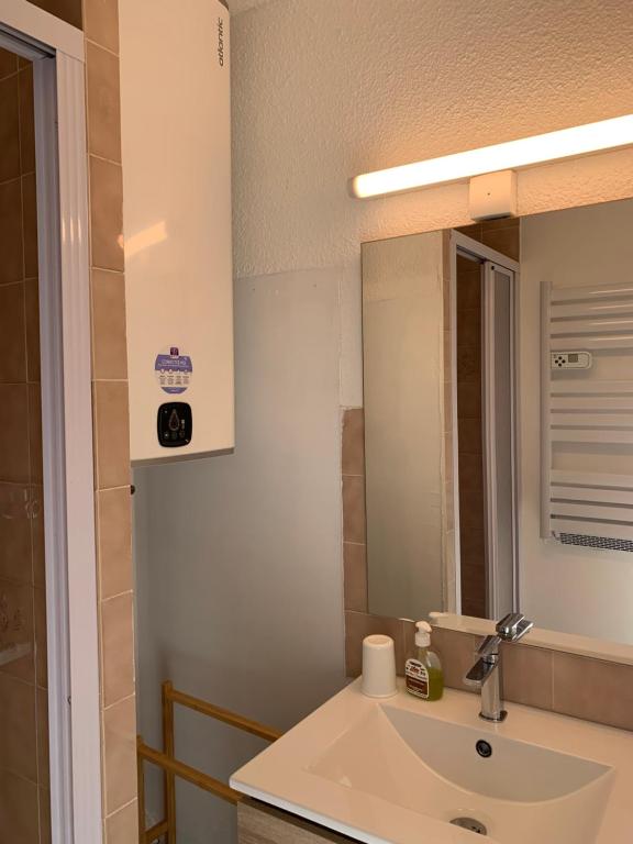 Koupelna v ubytování Appartement vue imprenable avec emplacement idéal
