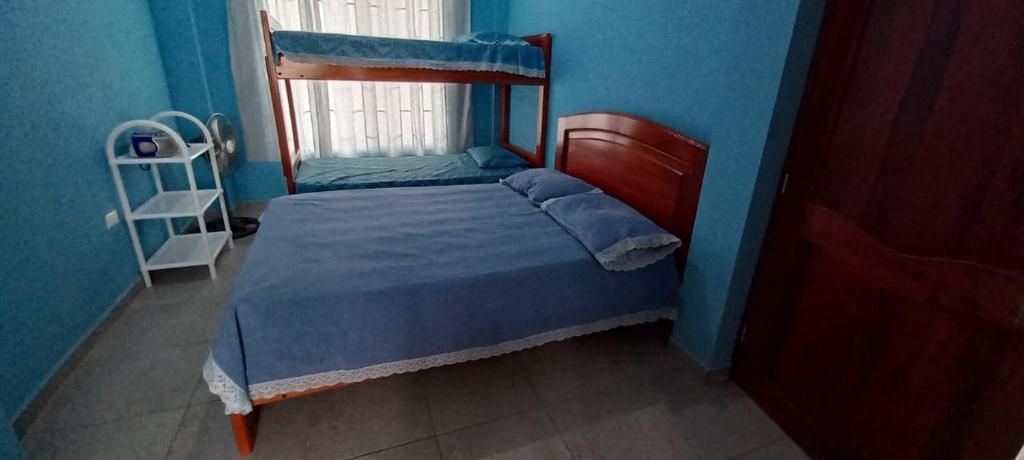 Postel nebo postele na pokoji v ubytování Villas Karen