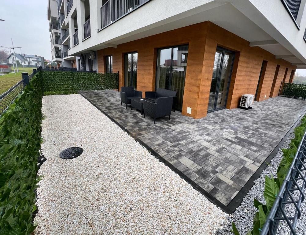 Budova, v ktorej sa apartmán nachádza