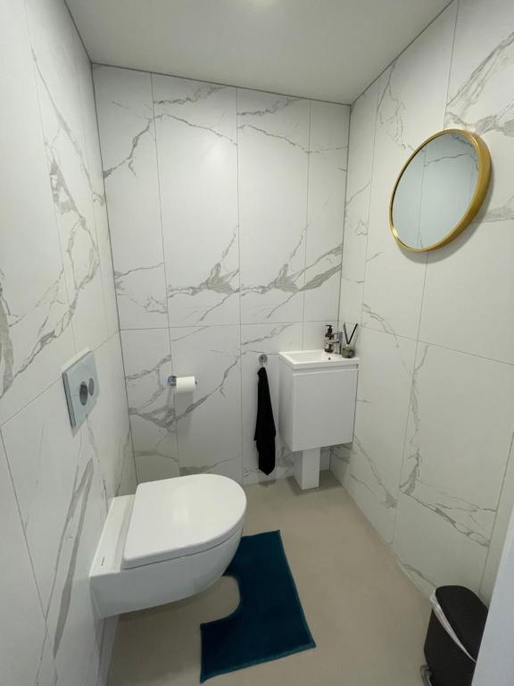 Koupelna v ubytování Copenhagen Residence