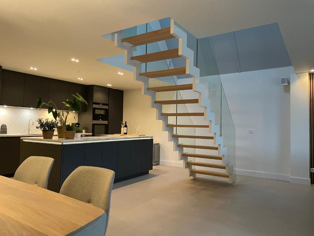 Kuchyň nebo kuchyňský kout v ubytování Copenhagen Residence