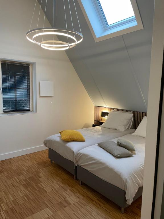 Postel nebo postele na pokoji v ubytování Copenhagen Residence