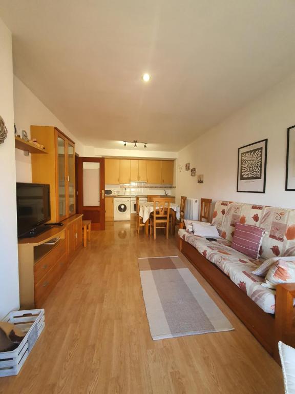 TV a/nebo společenská místnost v ubytování Apartamento Casa Trinidad