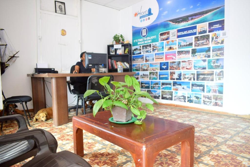Vstupní hala nebo recepce v ubytování Hosting and Travel Services 420