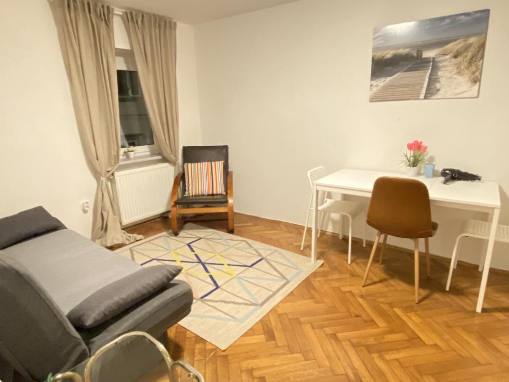 Posezení v ubytování Villa pod Gradom