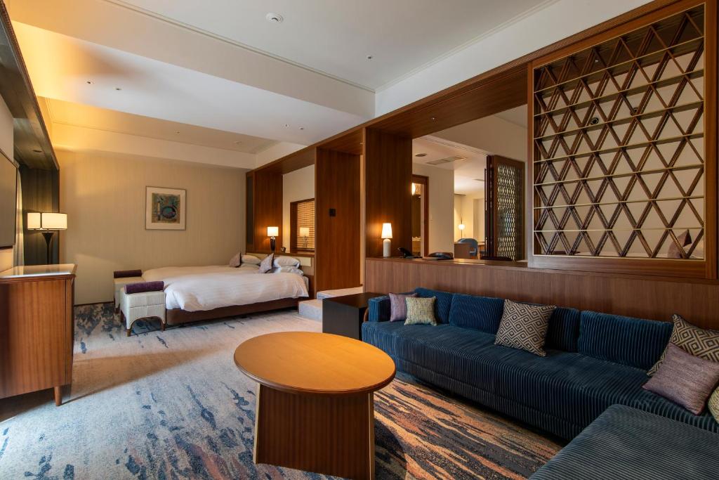 Posezení v ubytování Hakone Hotel