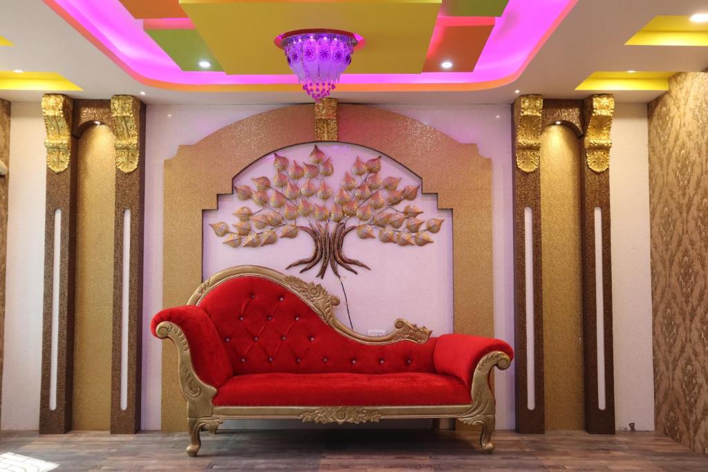 Posezení v ubytování Hotel Saan Berhampore