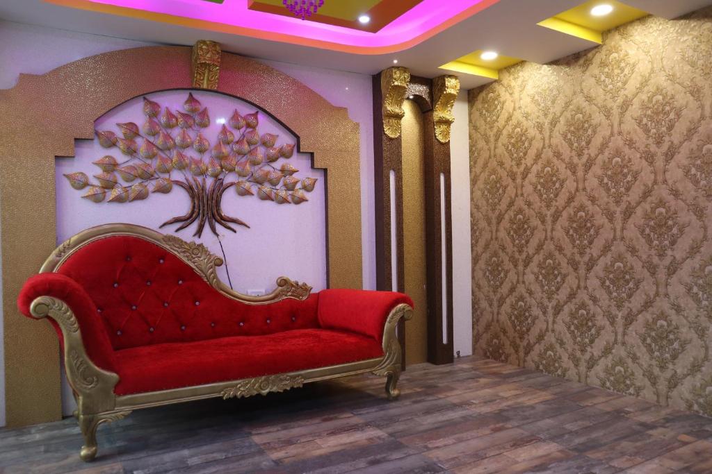 Posezení v ubytování Hotel Saan Berhampore