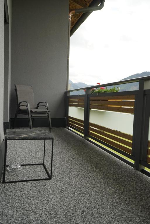 Balkón nebo terasa v ubytování Seeblick Homes