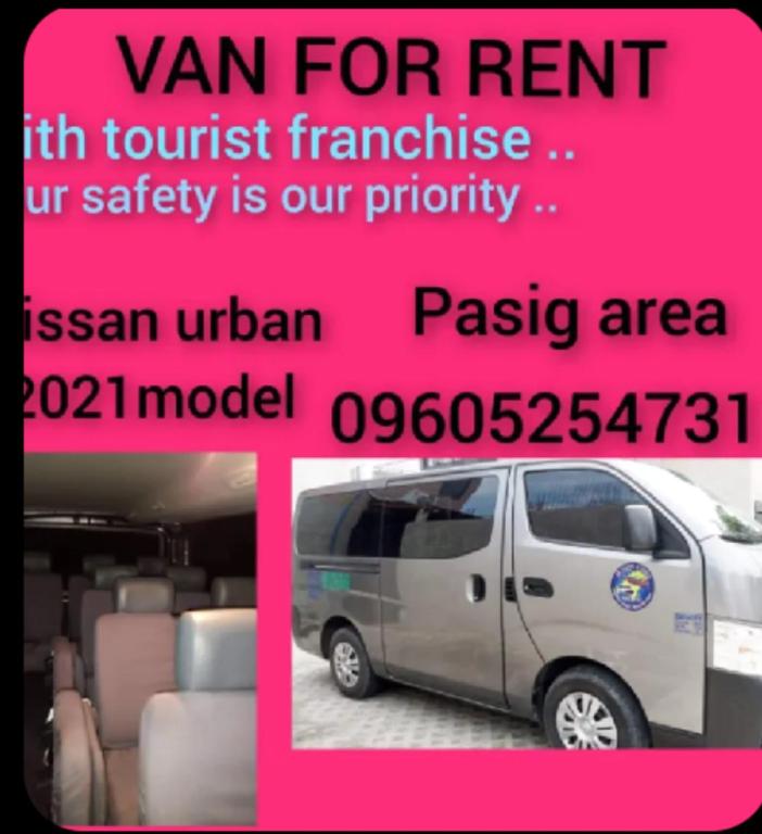 VAN FOR RENT, Manila (updated prices 2024)