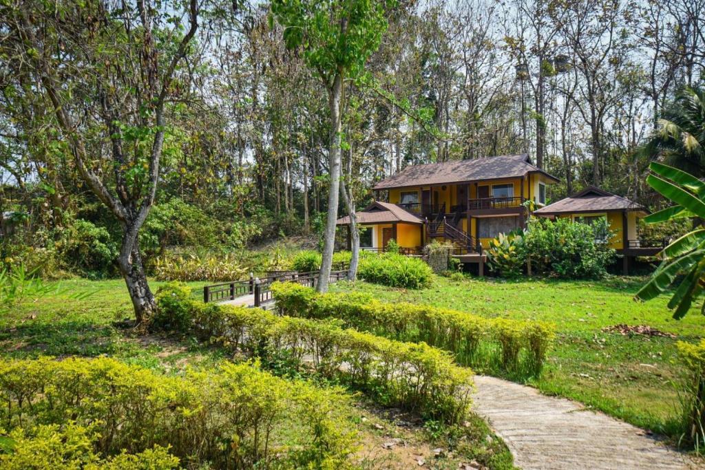 Zahrada ubytování Baan Krating Pai Resort - SHA Plus