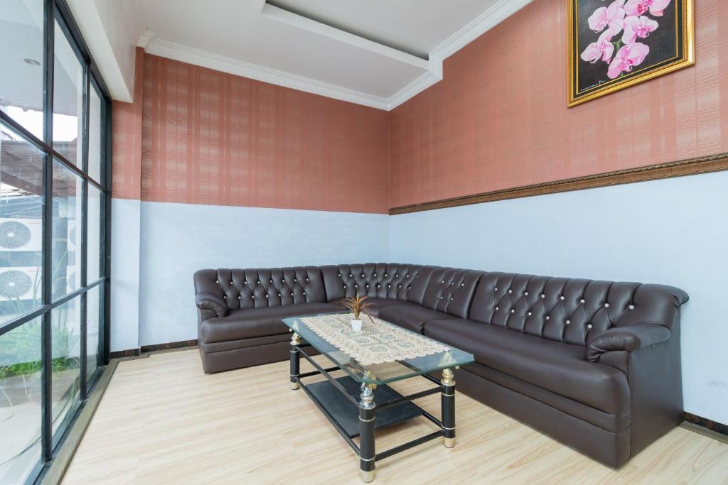 Posezení v ubytování RedDoorz near RSIA Andini Pekanbaru