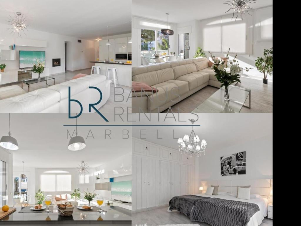 Posezení v ubytování Amplio y luminoso apartamento en 1 línea playa