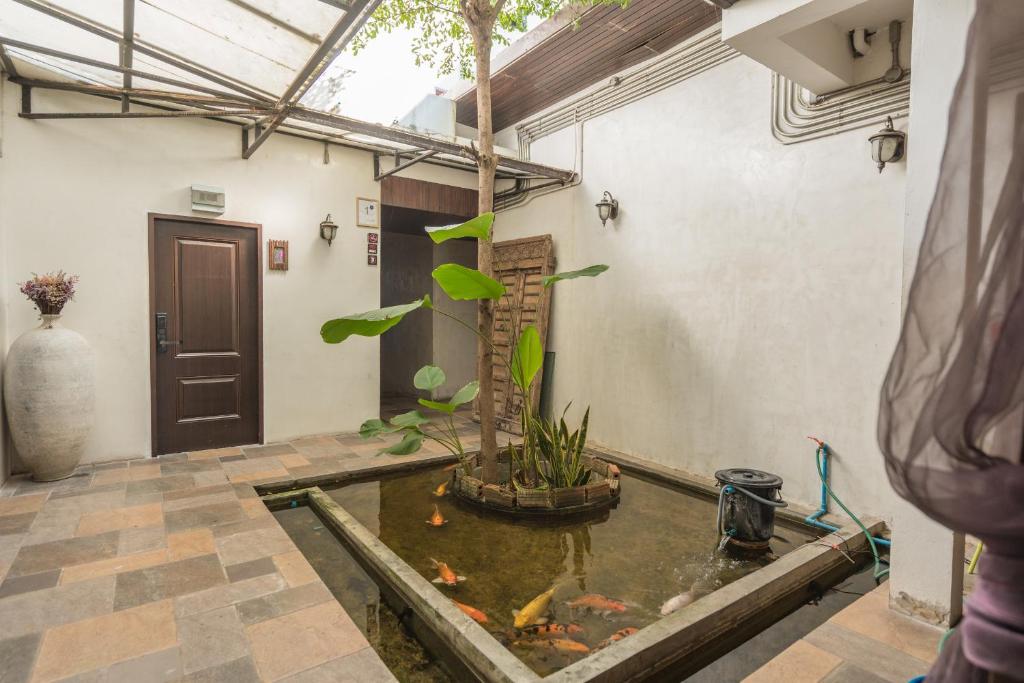 Zahrada ubytování Yi's Garden Villa